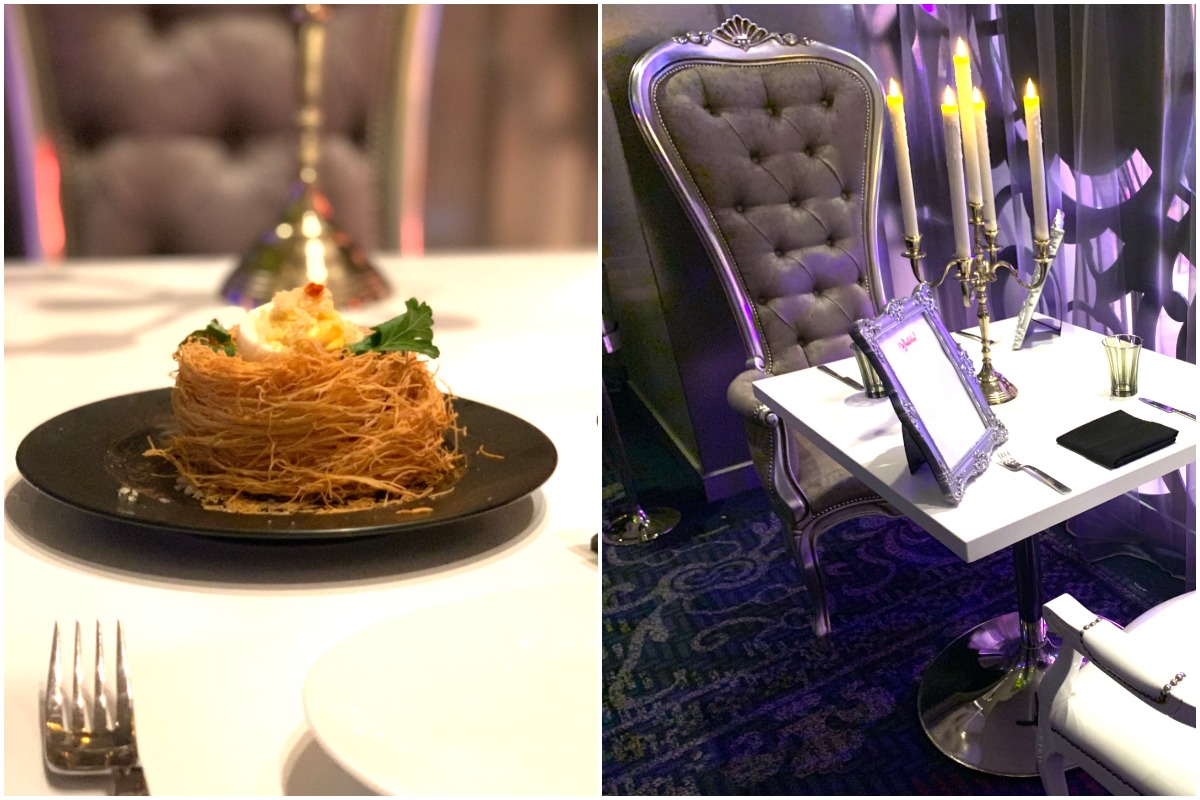 Wonderland is as much entertainment as it is a dining venue for its creative atmosphere and unusual food presentation. (Diane Tierney)